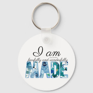 Psalm 139:14 Furcht und wunderbar gemacht Schlüsselanhänger