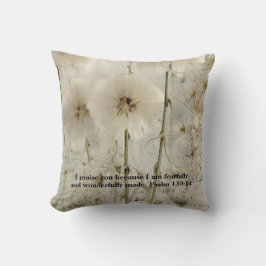 Psalm 139: 14 Throw Pillow Kissen