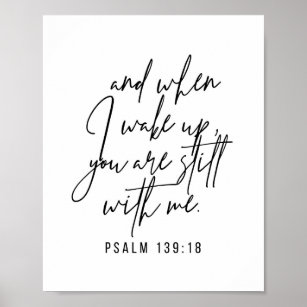 Psalm 139:18  poster