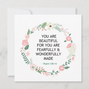 Psalm 139 Sie sind schön