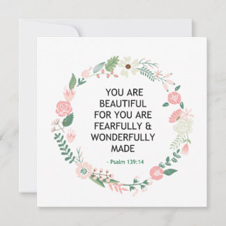 Psalm 139 Sie sind schön