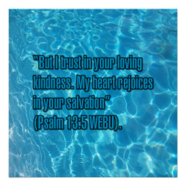 Psalm 13:5 WEBU Poster