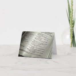 Psalm 143 [Grußkarte] Karte