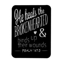Psalm 147:3 Er heilt die Brokenherzen