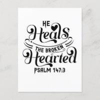 Psalm 147:3 - Er heilt die zerbrochene gefürchtete