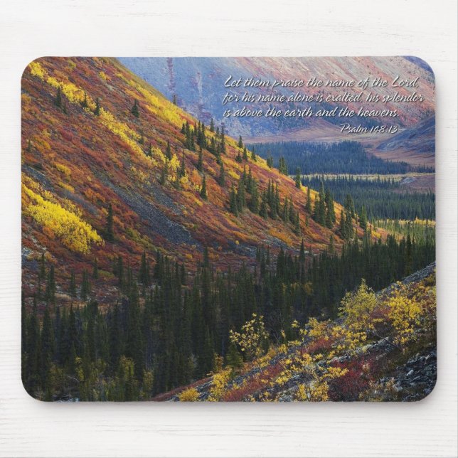 Psalm 148:13 Mousepad (Vorne)