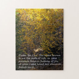Psalm-16:11 Herbst Puzzle