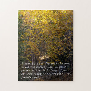 Psalm-16:11 Herbst Puzzle