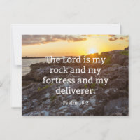 Psalm 18:2, Schriftzeichen