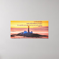 Psalm 19:14 Ließ die Worte meines Mund und...