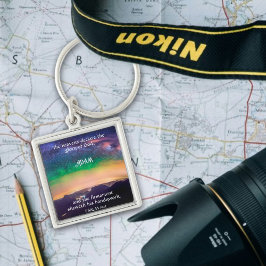 Psalm 19:1 Galaxy Sky Individuelle Name Schlüsselanhänger