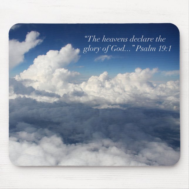 Psalm-19:1 Mousepad (Vorne)