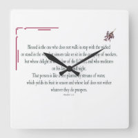 Psalm 1:1-3, gesegnet ist derjenige, der