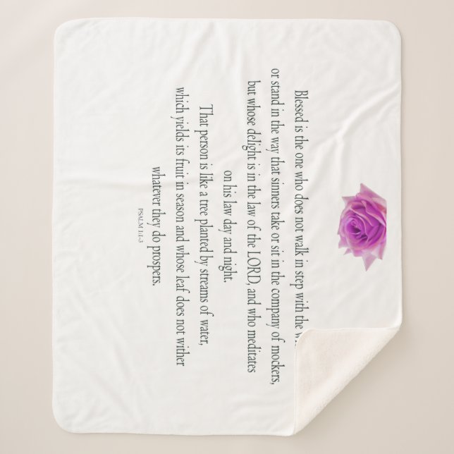 Psalm 1, Flower, Sherpadecke (Vorderseite)