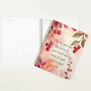 Psalm 20:4 Wunsch deines Herzens Bibelstelle Flo Planer