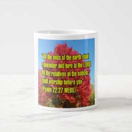 Psalm 22:27 WEBU Tasse
