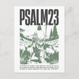Psalm 23,1-3 „Der Herr ist mein Hirte“ Postkarte