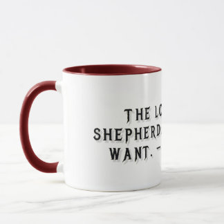 Psalm 23:1 Geschenktasse Tasse