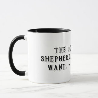 Psalm 23:1 Geschenktasse Tasse
