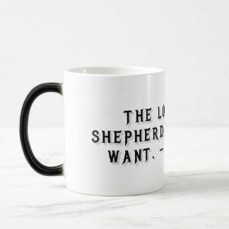 Psalm 23:1 Geschenktasse Verwandlungstasse