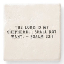 Psalm 23:1 Geschenkuntersetzer