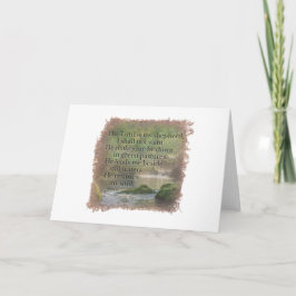 PSALM 23:1 - Greeting Card Dankeskarte