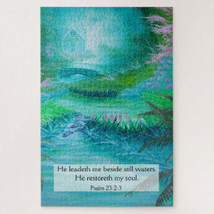 Psalm 23:2-3 puzzle