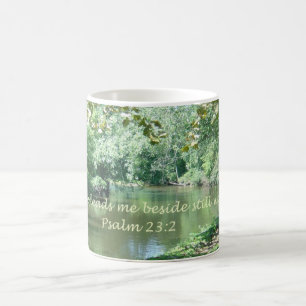 Psalm-23:2 Kaffee-Tasse Tasse