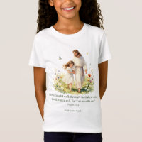 Psalm 23:4 Christliches T-Shirt – Du bist bei mir