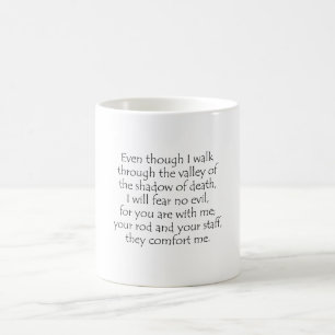 Psalm 23 4 kaffeetasse
