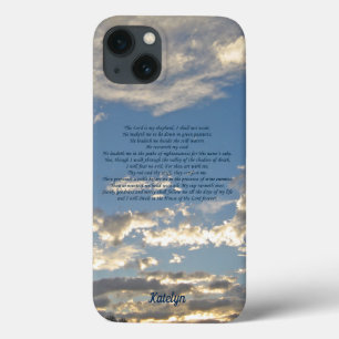 Psalm 23 Beautiful Bible Verse Custom Christlich Case-Mate iPhone Hülle