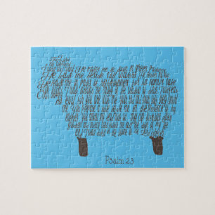 Psalm 23 Bibelverse Puzzle