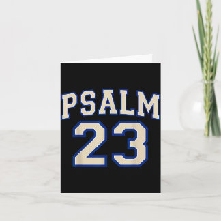 Psalm 23 Christlicher Glaube Elfenbein Und Blau Va Karte