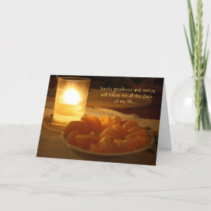 Psalm 23 Christliches Neujahrsgrußkarte Feiertagskarte