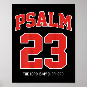 Psalm 23 Der Herr ist mein Hirte (auf der Rückseit Poster