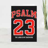 Psalm 23 Der Herr ist mein Hirte Christlicher Fußb