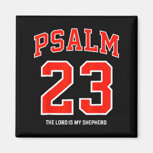 Psalm 23 Der Herr ist mein Hirte Christlicher Fußb Magnet