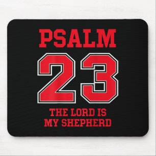Psalm 23 Der Herr ist mein Hirte, Design auf der R Mousepad