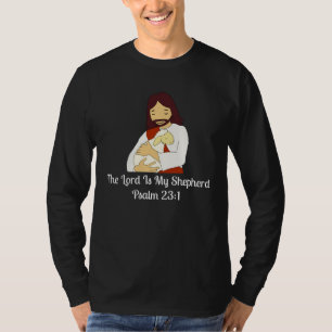 Psalm 23 Der Herr ist mein Hirte Jesus Christlich T-Shirt