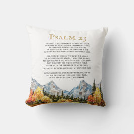 Psalm 23 Der Herr ist mein Hirte Kissen