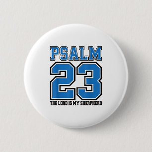 Psalm 23 Der Herr ist mein Hirte Lustiges Christli Button