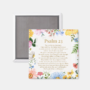 Psalm 23 Der Herr ist mein Hirte Magnet
