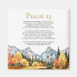 Psalm 23 Der Herr ist mein Hirte Magnet