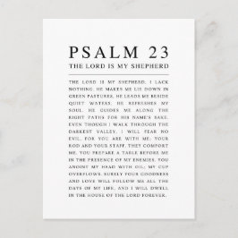 Psalm 23 Der Herr ist mein Hirte Postkarte