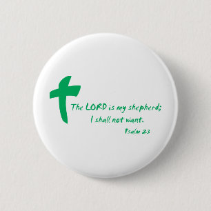 Psalm 23: Der Lord ist mein Schäfer Button