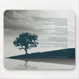 Psalm 23 - Der LORD ist mein Schäfer Mousepad