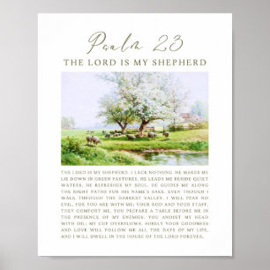Psalm 23 Einheitsübersetzung Der Herr ist mein Hir Poster