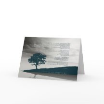 Psalm 23 Grußbaum Motivierend Blaue Berge