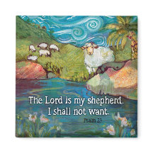 Psalm 23 Magnet, Der Herr ist mein Hirte