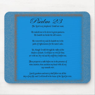 Psalm 23 mousepad